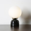 Loft Industry Modern - White Ball Marble Table